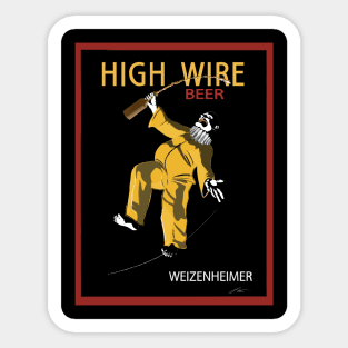 Weizen Beer Design - Italian Style Sticker